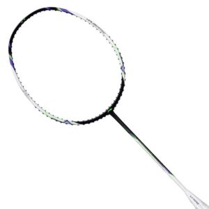 LI-NING HALBERTEC MOTOR BADMINTON RACQUET -PEARL WHITE